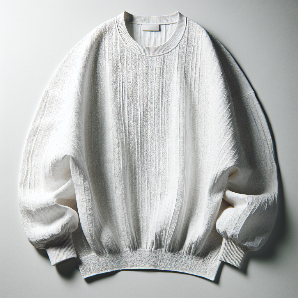 white company linen jumper