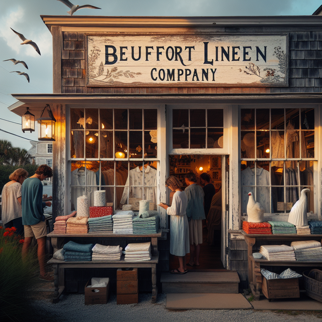 beaufort linen company beaufort nc